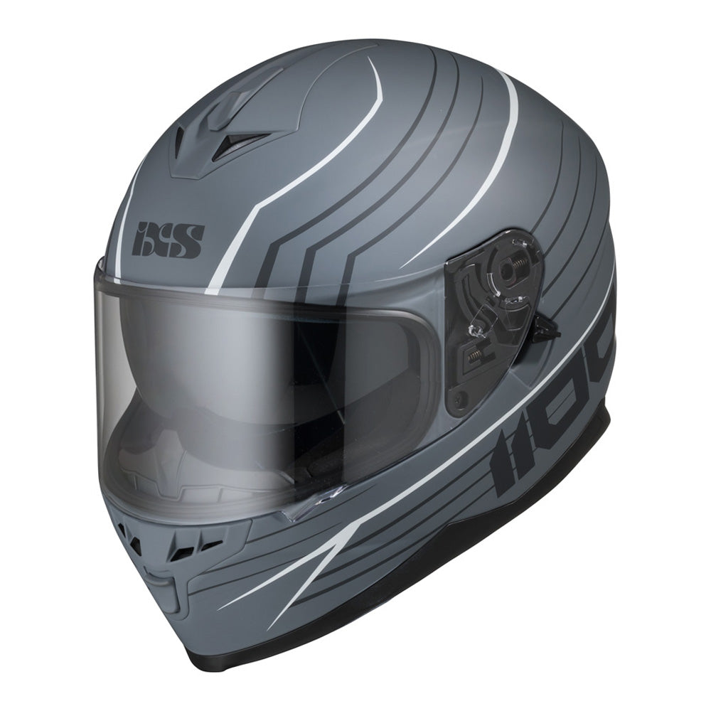 Integralhelm iXS1100 2.1 grau-weiss matt
