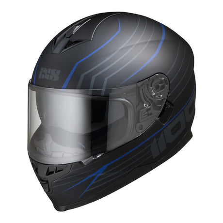 Integralhelm iXS1100 2.1 schwarz-blau matt