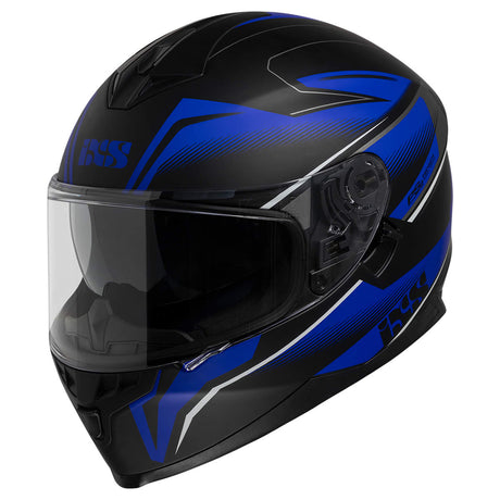 Integralhelm iXS1100 2.3 - schwarz matt-blau