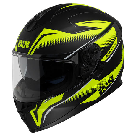 Integralhelm iXS1100 2.3 - schwarz matt-gelb fluo