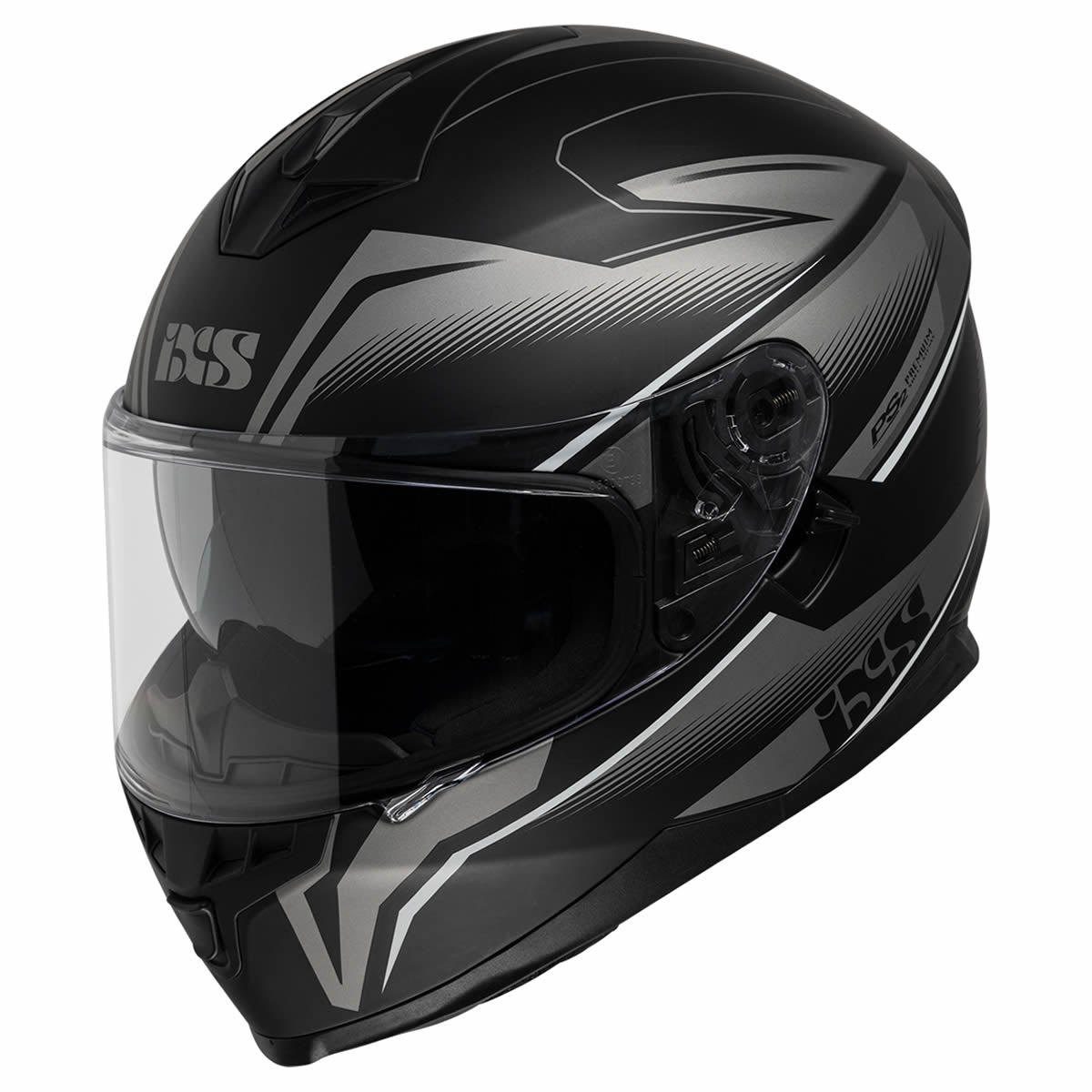Integralhelm iXS1100 2.3 - schwarz matt-grau