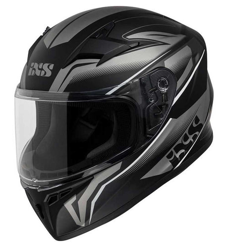 Integralhelm iXS136 2.0 Kids schwarz matt-grau
