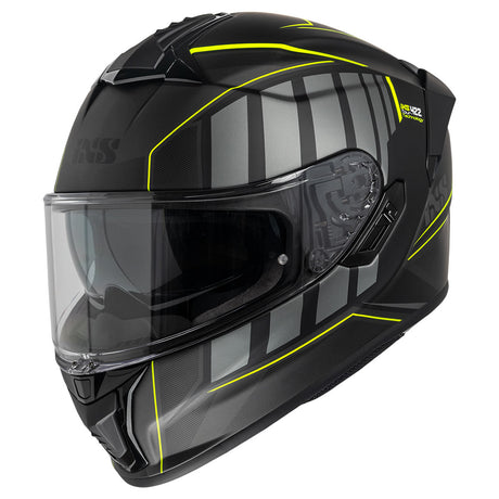 Integralhelm iXS422 FG 2.1 - schwarz matt-gelb fluo