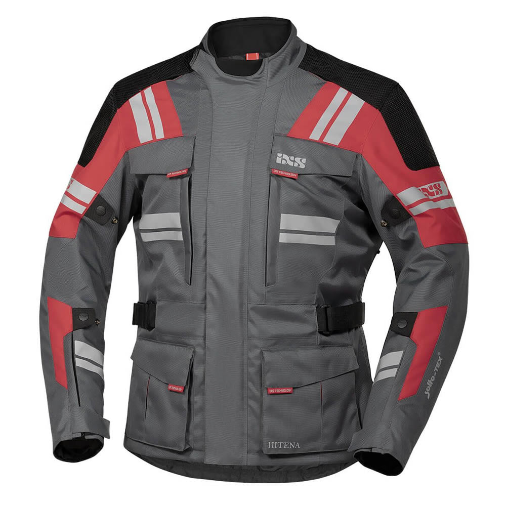 Jacke Tour Blade-ST 2.0 - grau-rot-schwarz