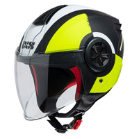 Casco jet 851 2.0 - nero-giallo opaco