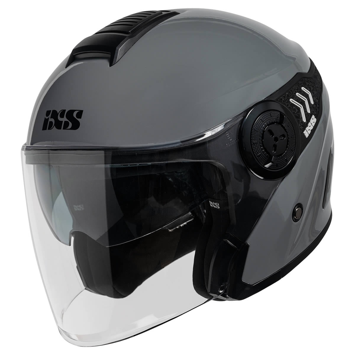 Jethelm iXS100 1.0 - grau glänzend