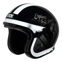 Casco Jet iXS880 2.2 nero-bianco-antracite