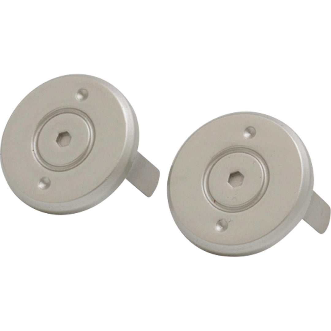 Knöchel Metalblende silber für Sport Stiefel RS-400