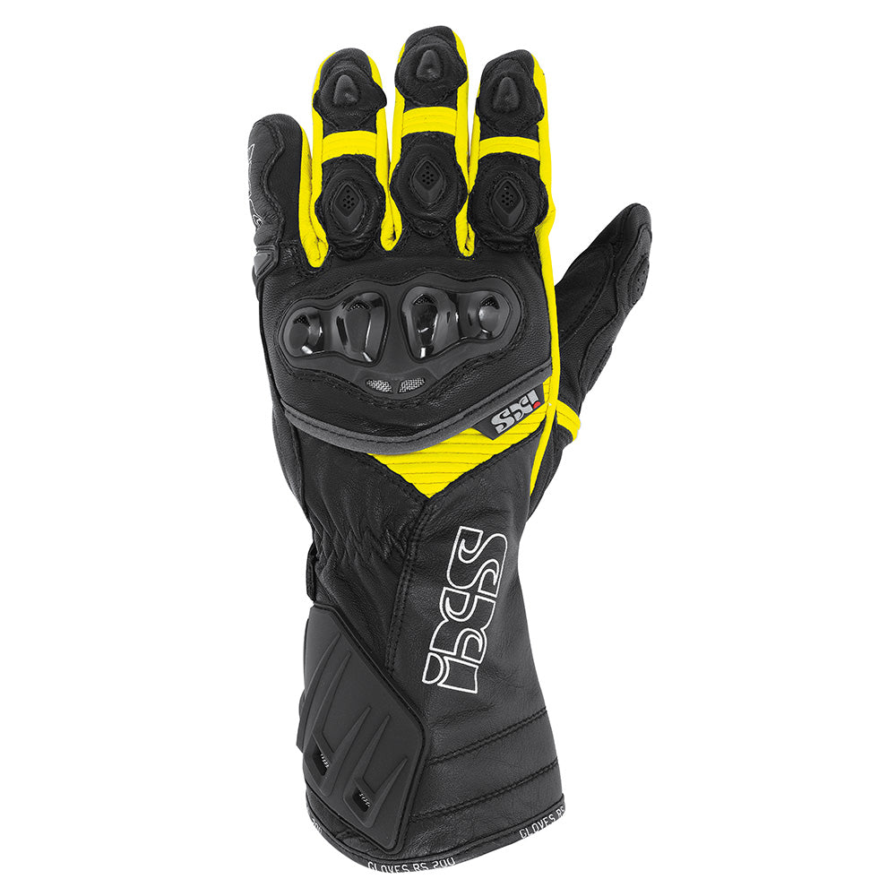 RS-200 Motorrad-Handschuh black yellow
