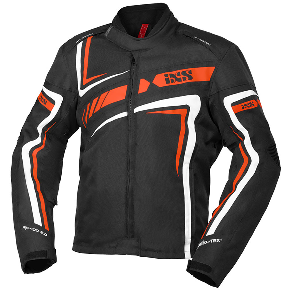 RS-400-ST 2.0 Textiljacke black orange white