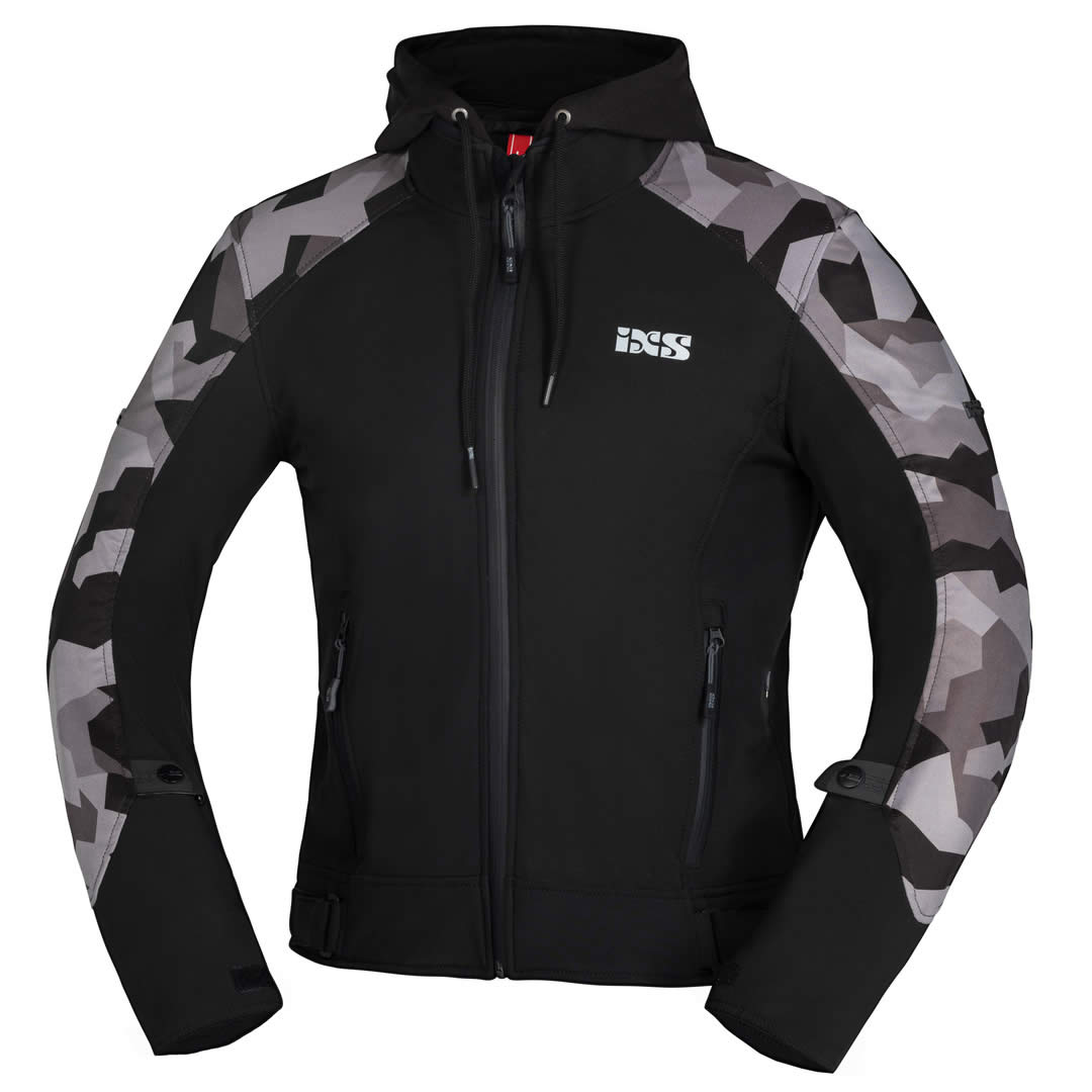 SO Jacke Moto Camo schwarz-camouflage