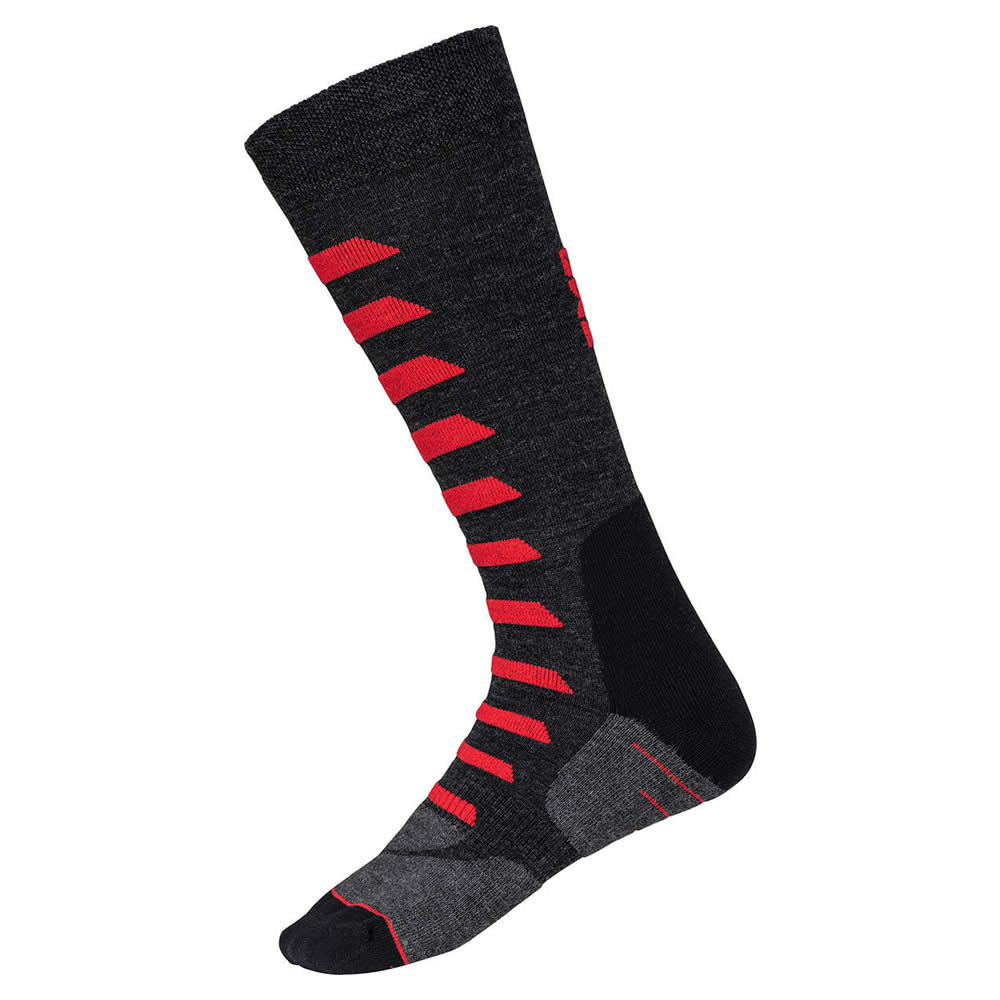 Socken Merino 365 - grau-rot