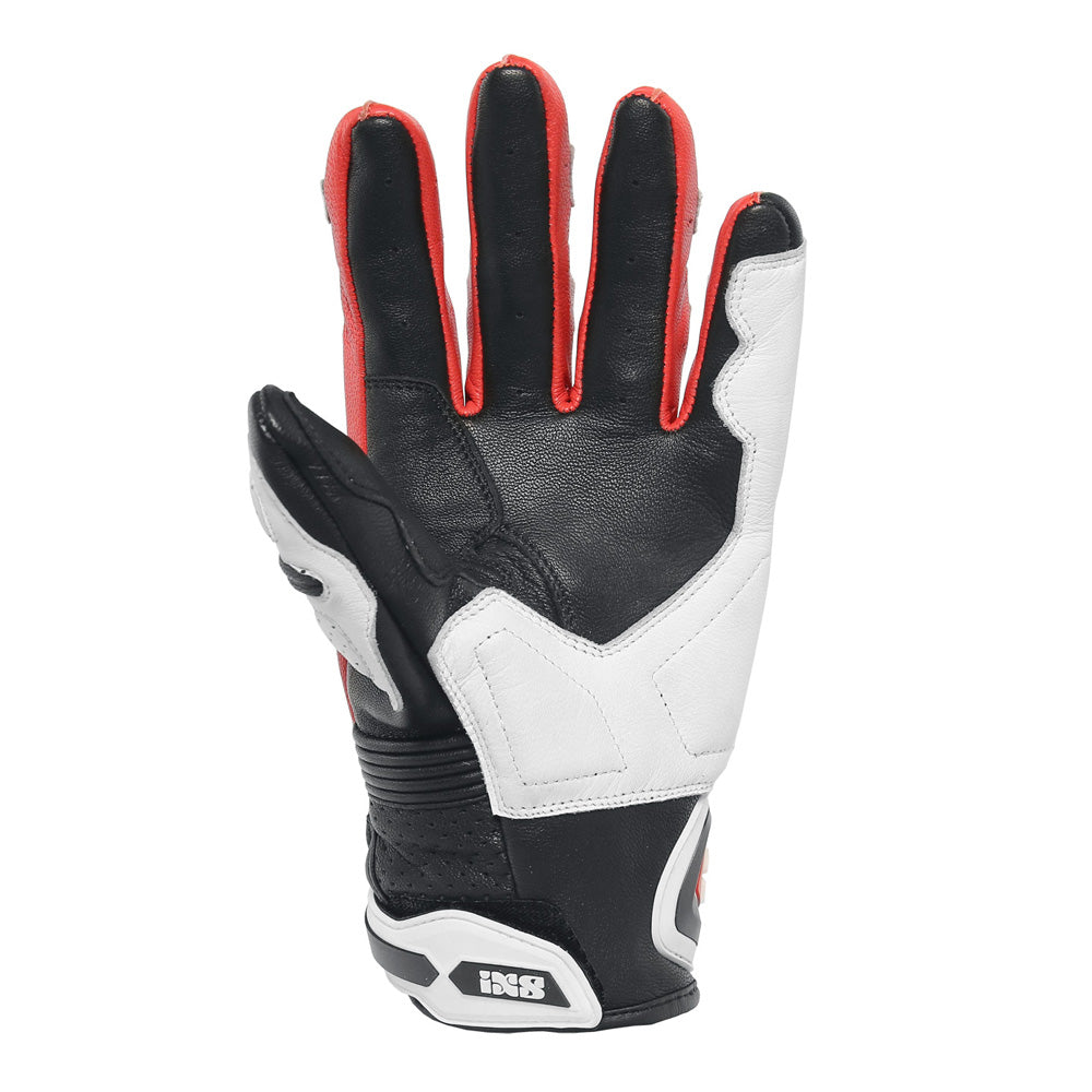 Sport Handschuh RS-400 kurz black white red