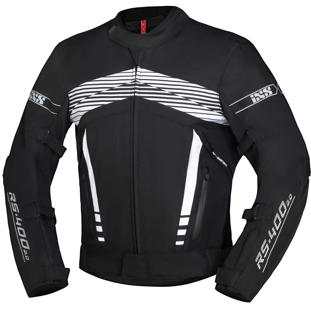 Sport Jacke RS-400-ST 3.0 schwarz-weiss