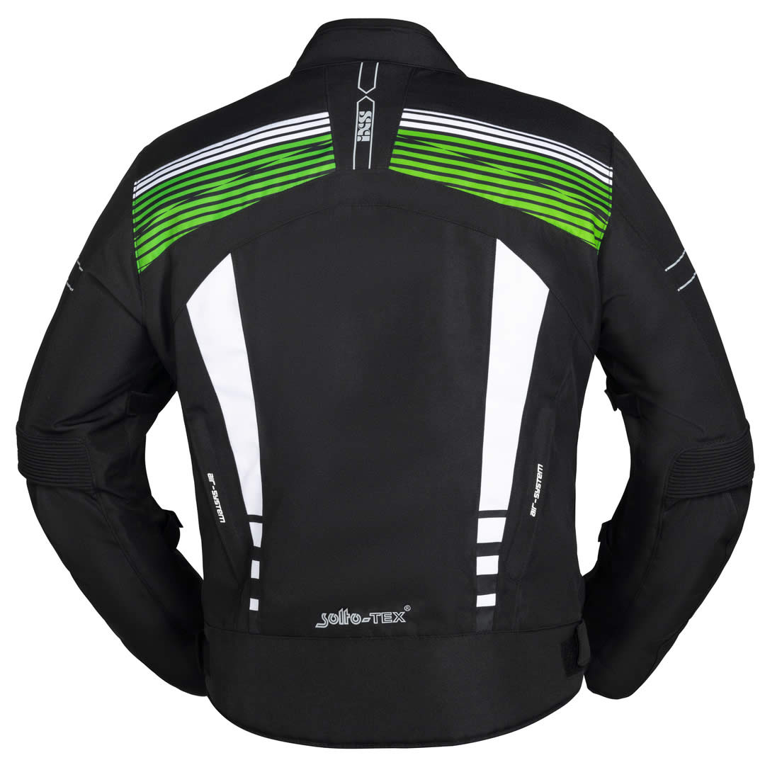 Sport Jacke RS-400-ST 3.0 schwarz-weiss-neon grün