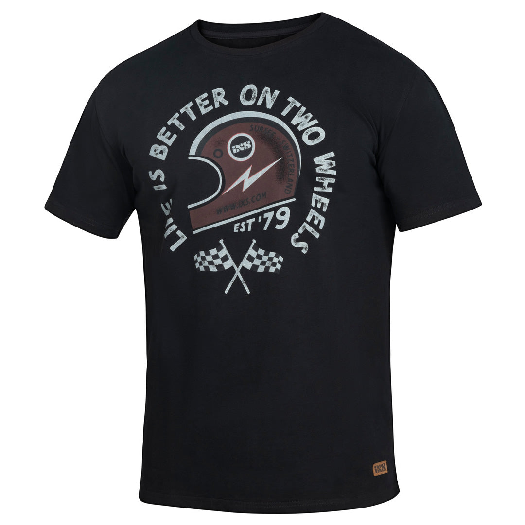 T-Shirt On Two Wheels - schwarz