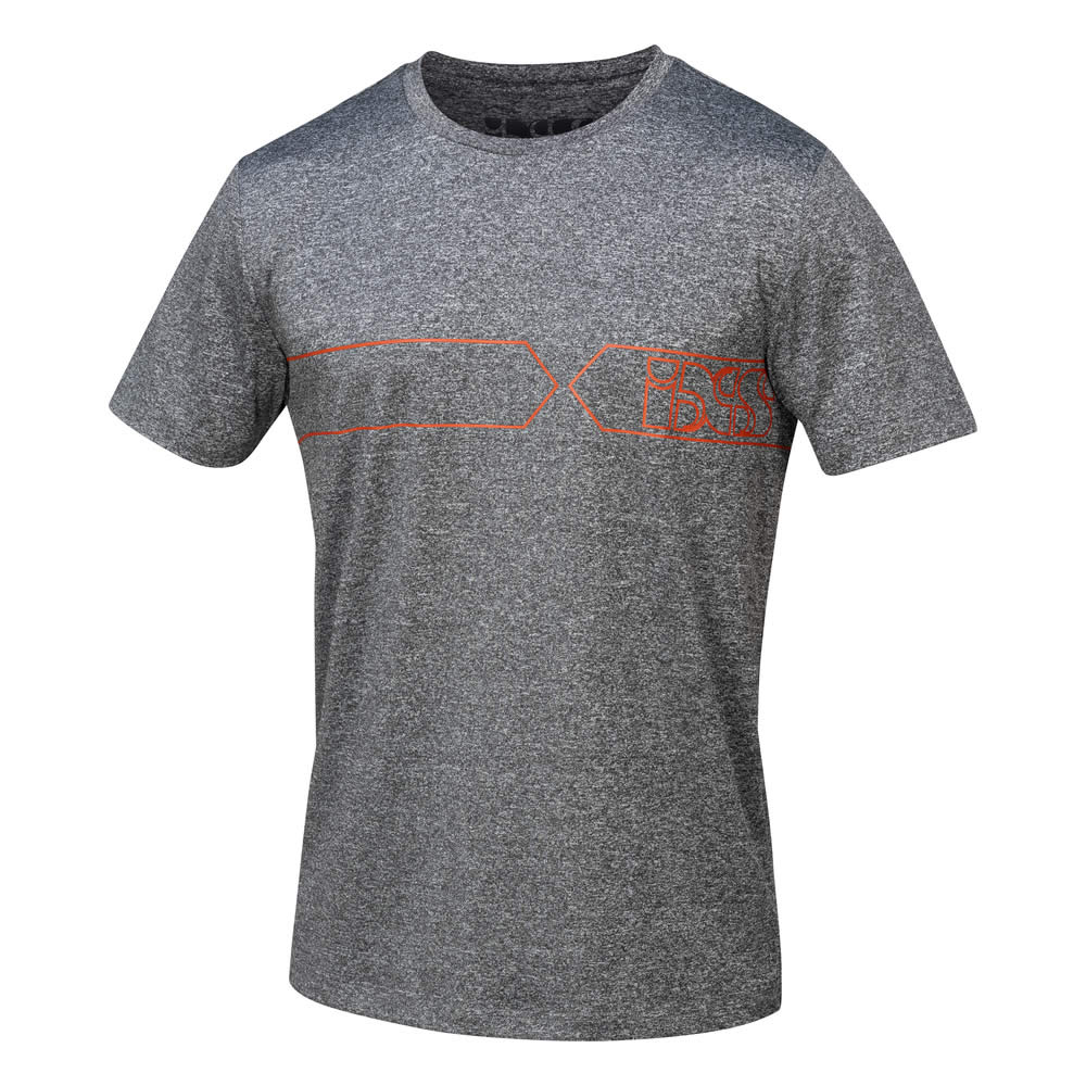 Team T-Shirt Function - grau-rot