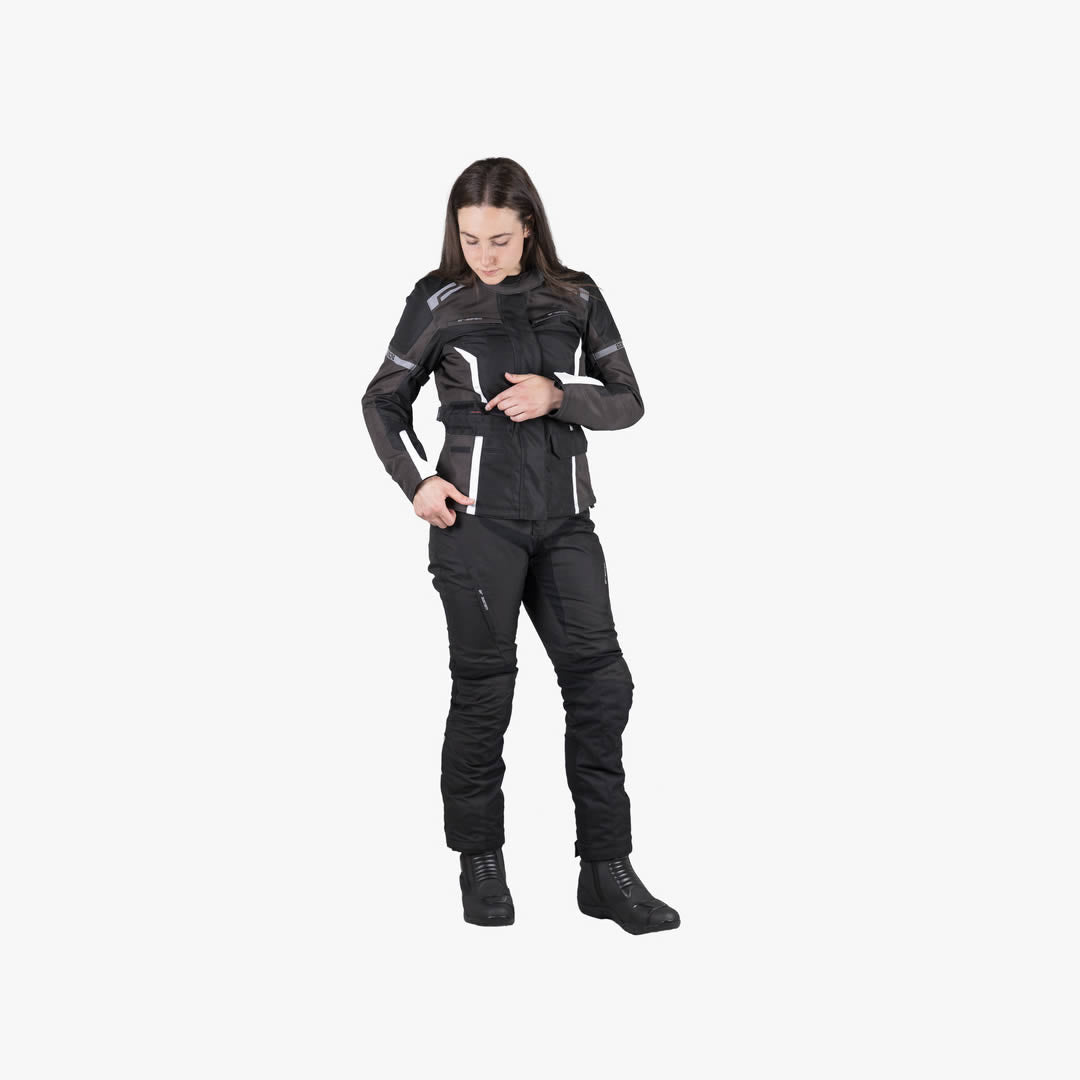 Tour Damen Jacke Evans-ST 2.0 schwarz-grau-weiss