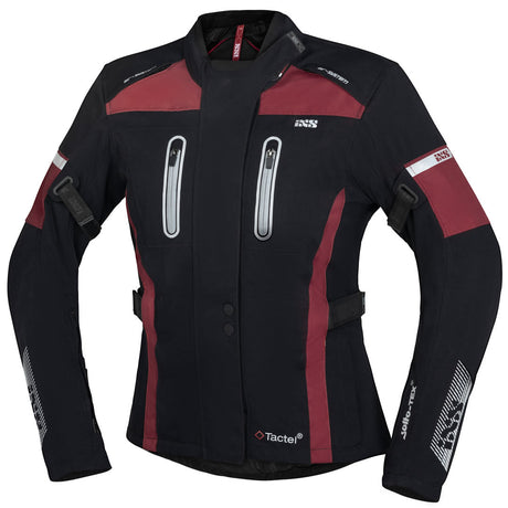 Tour Damen Jacke Pacora-ST schwarz-bordeaux