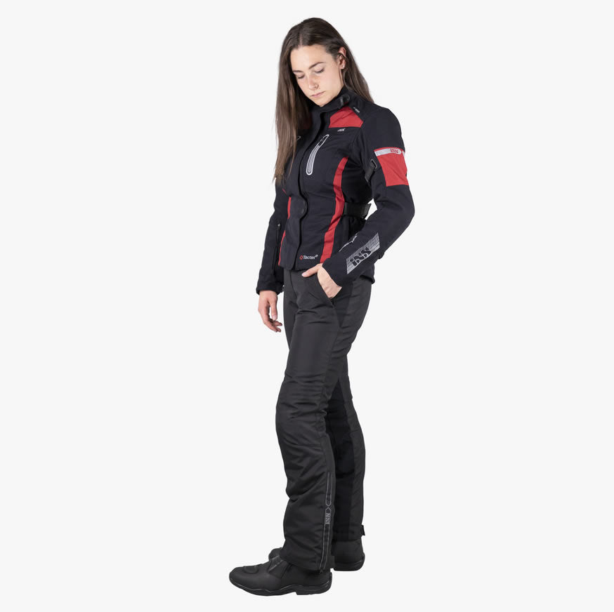 Tour Damen Jacke Pacora-ST schwarz-bordeaux