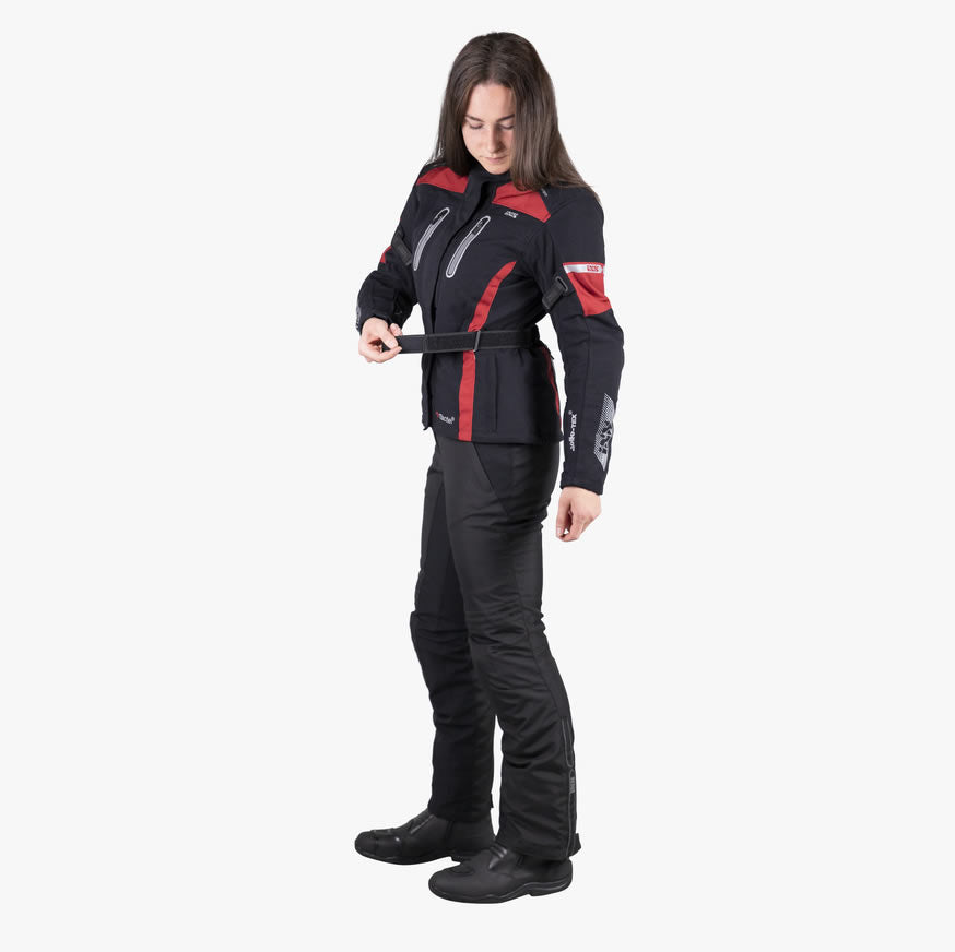 Tour Damen Jacke Pacora-ST schwarz-bordeaux