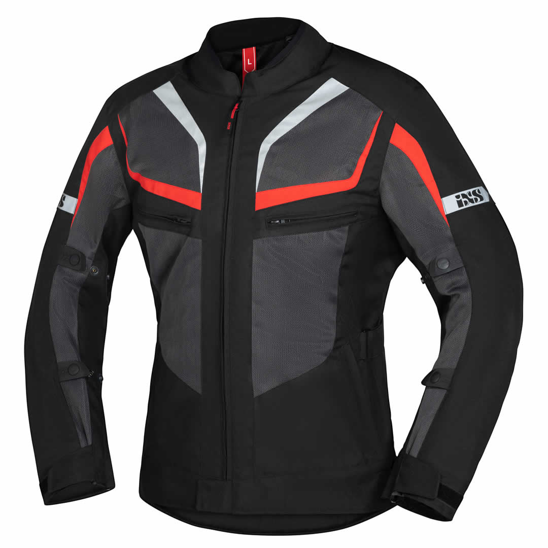 Tour Jacke Gerona-Air 1.0 schwarz-grau-rot