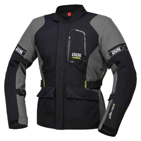 Tour Jacke Laminat-ST-Plus - schwarz-grau