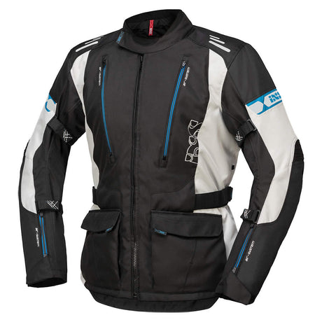 Tour Jacke Lorin-ST - schwarz-hellgrau-blau