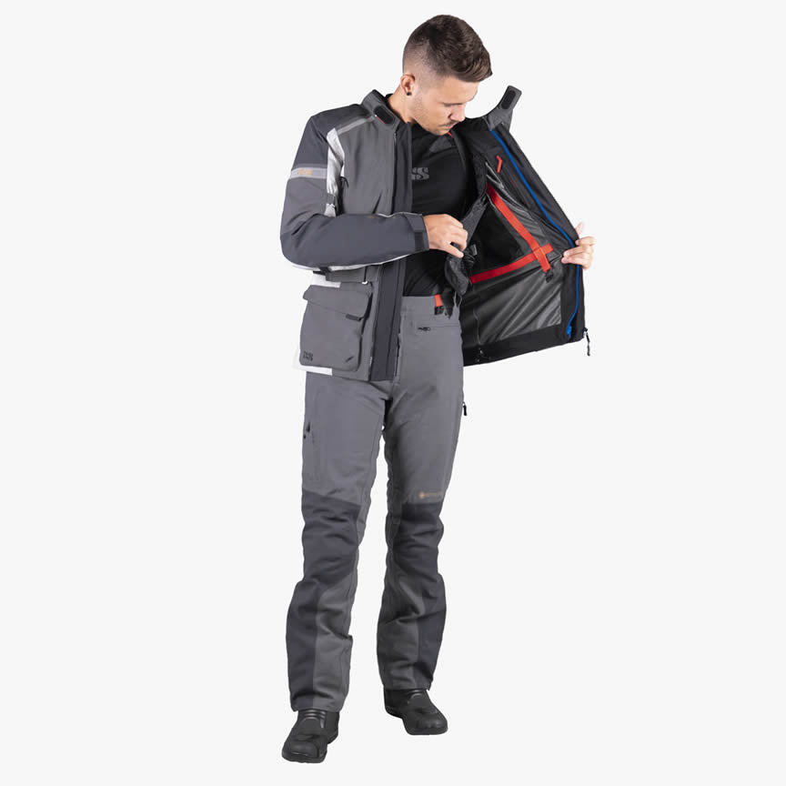 Tour Jacke Master-GTX 2.0 grau-hell grau