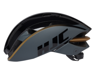 Ibex 3 Road Helm - Matt Gloss Gold Black