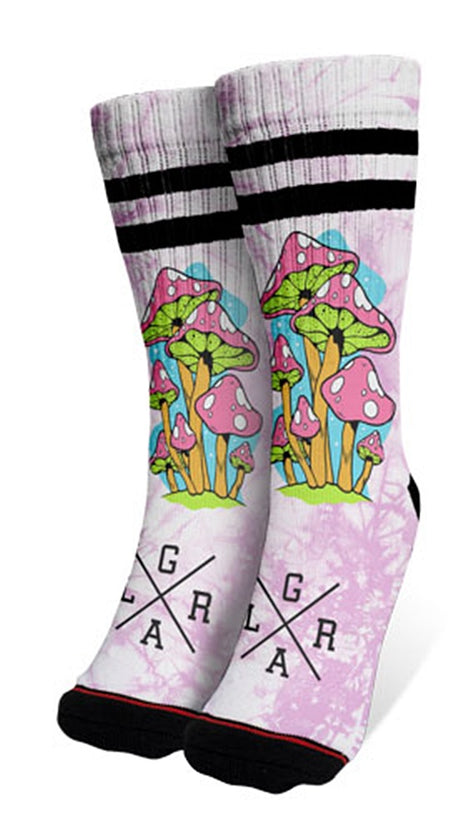 Lifestyle Accs Socks - Shroom Tie Dye