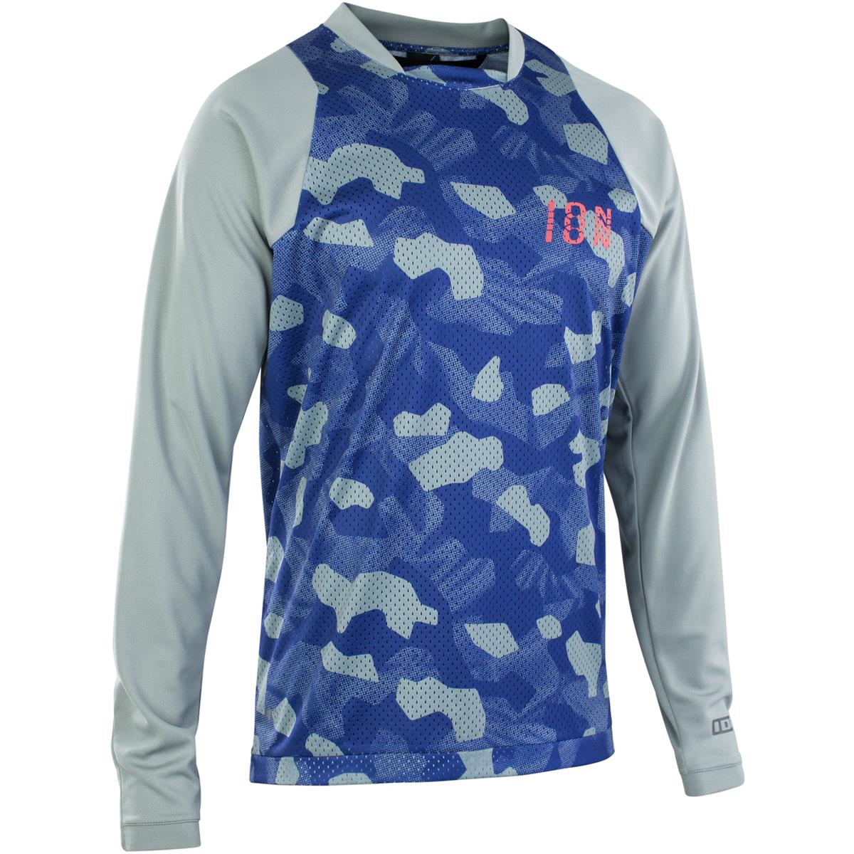 Bike Tee Scrub LS men - tidal green