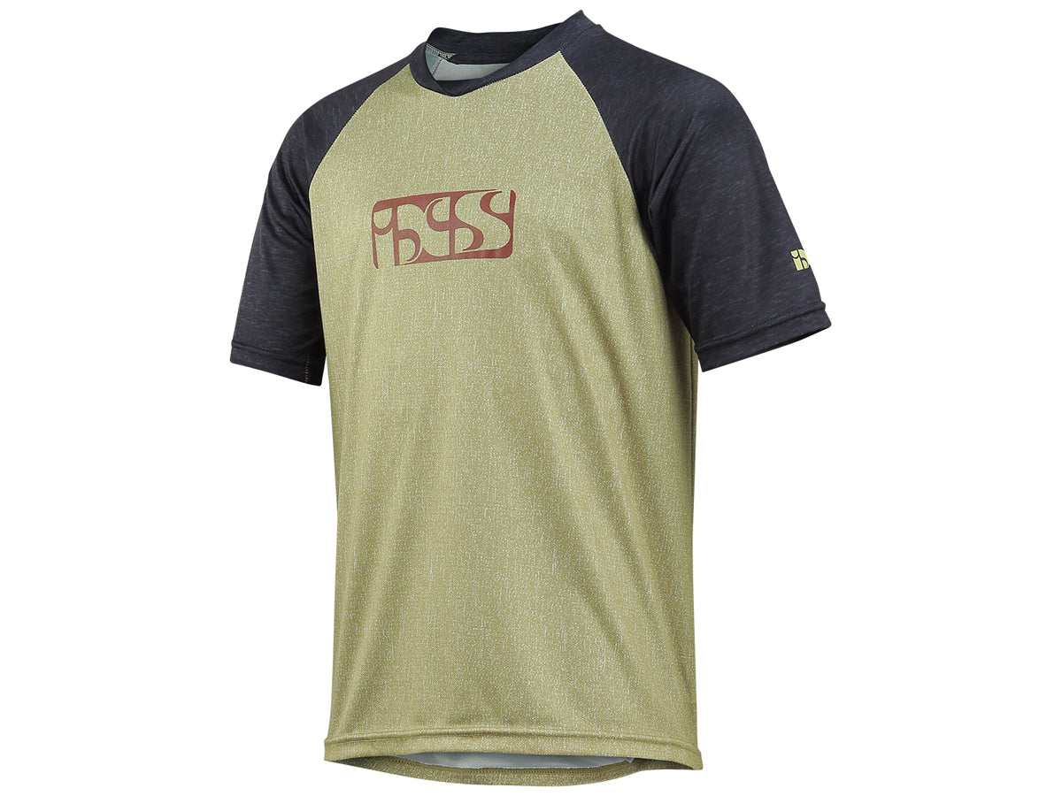 Flow Kinder Trikot - Khaki/Schwarz