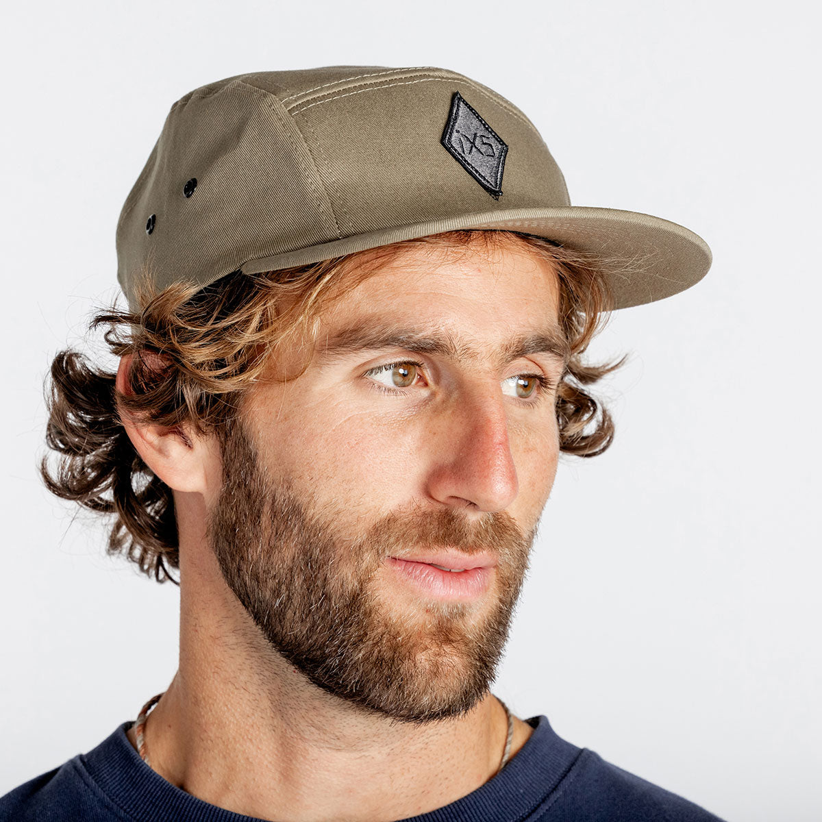 Rhombus 5 panel cap - olive iXS