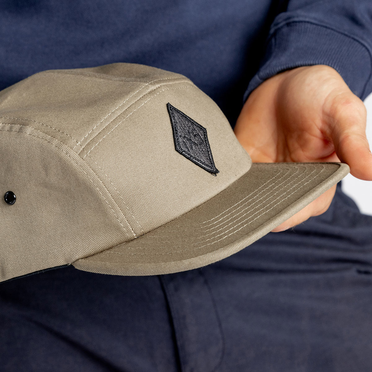 Rhombus 5 panel cap - olive iXS