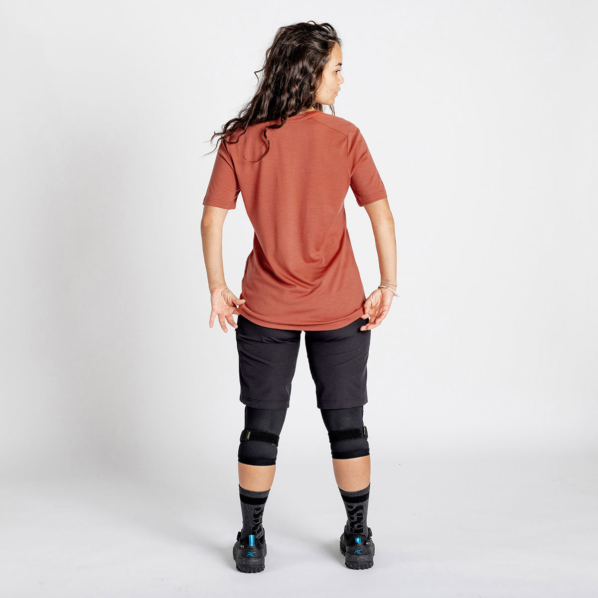 Women's Flow Merino jersey - Mars iXS
