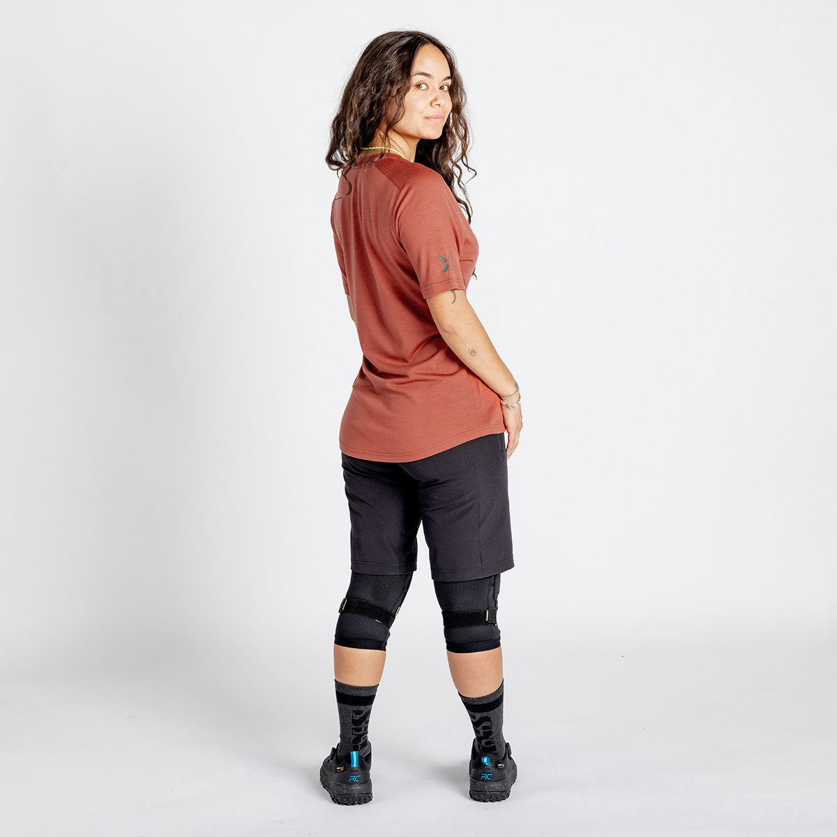 Women's Flow Merino jersey - Mars iXS