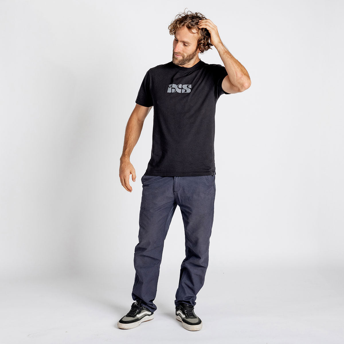 Brand organic 2.0 tee - black iXS