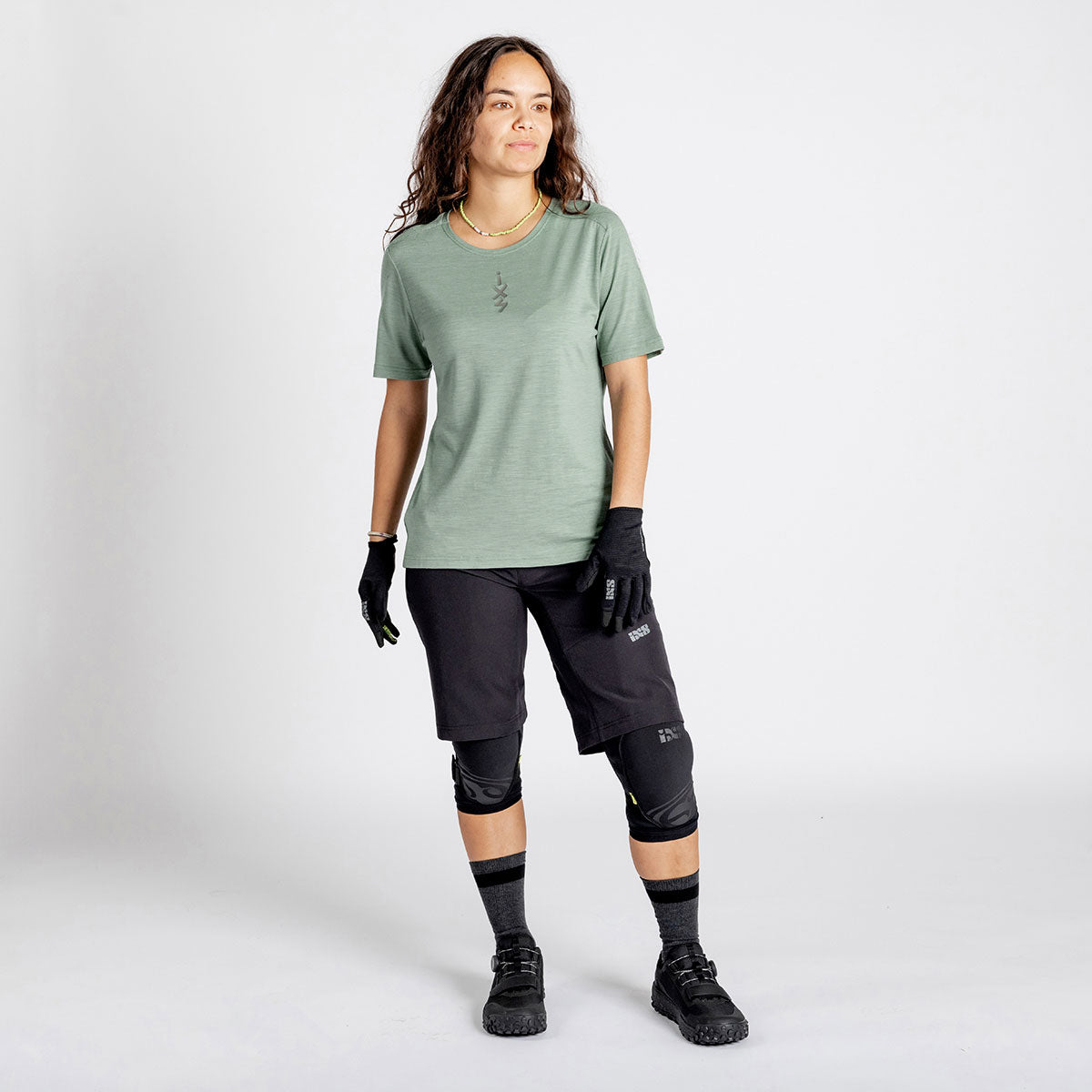 Women's Flow Merino jersey - Sage iXS