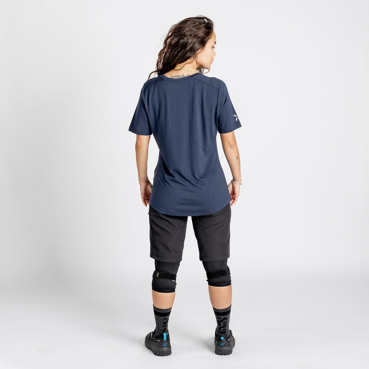 Women's Flow Merino jersey - Marine iXS