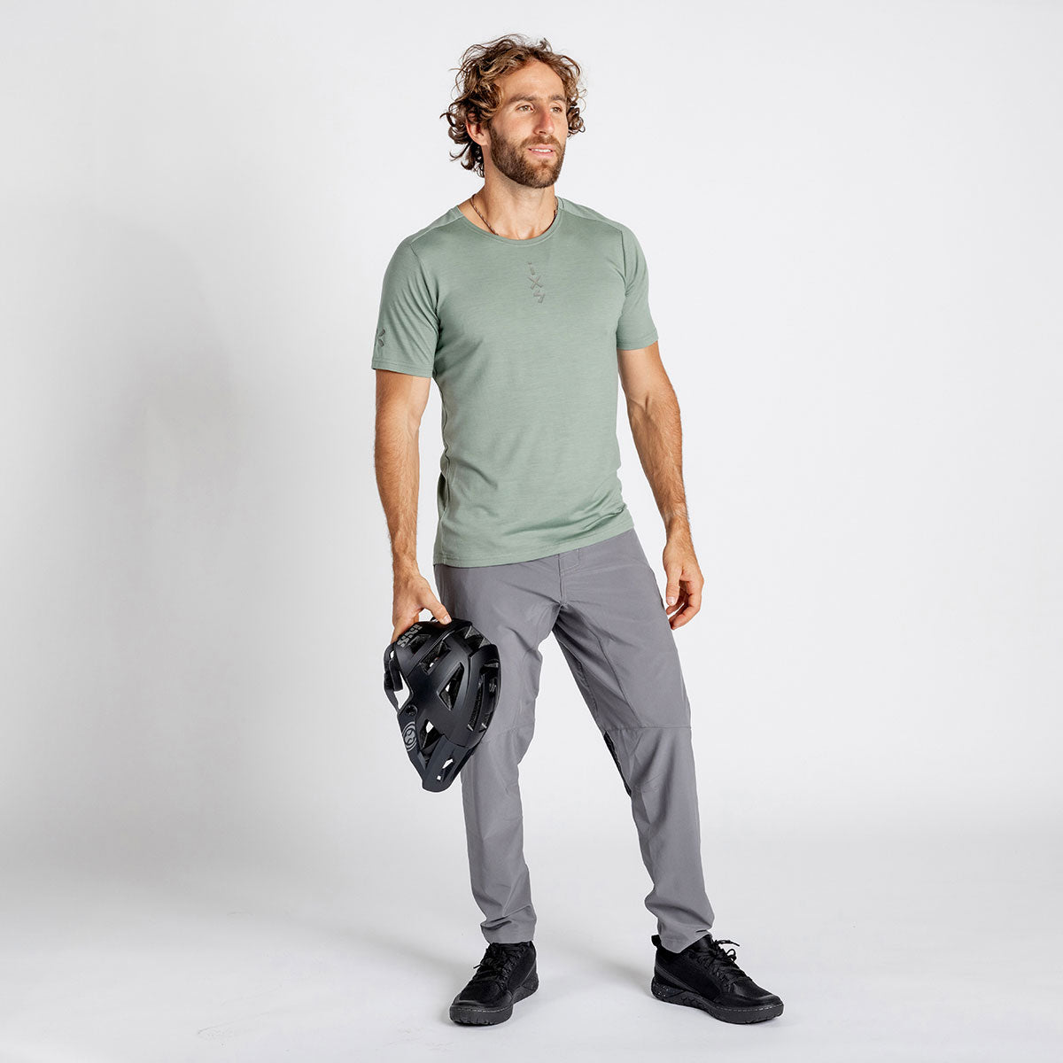 Flow Merino jersey - Sage iXS