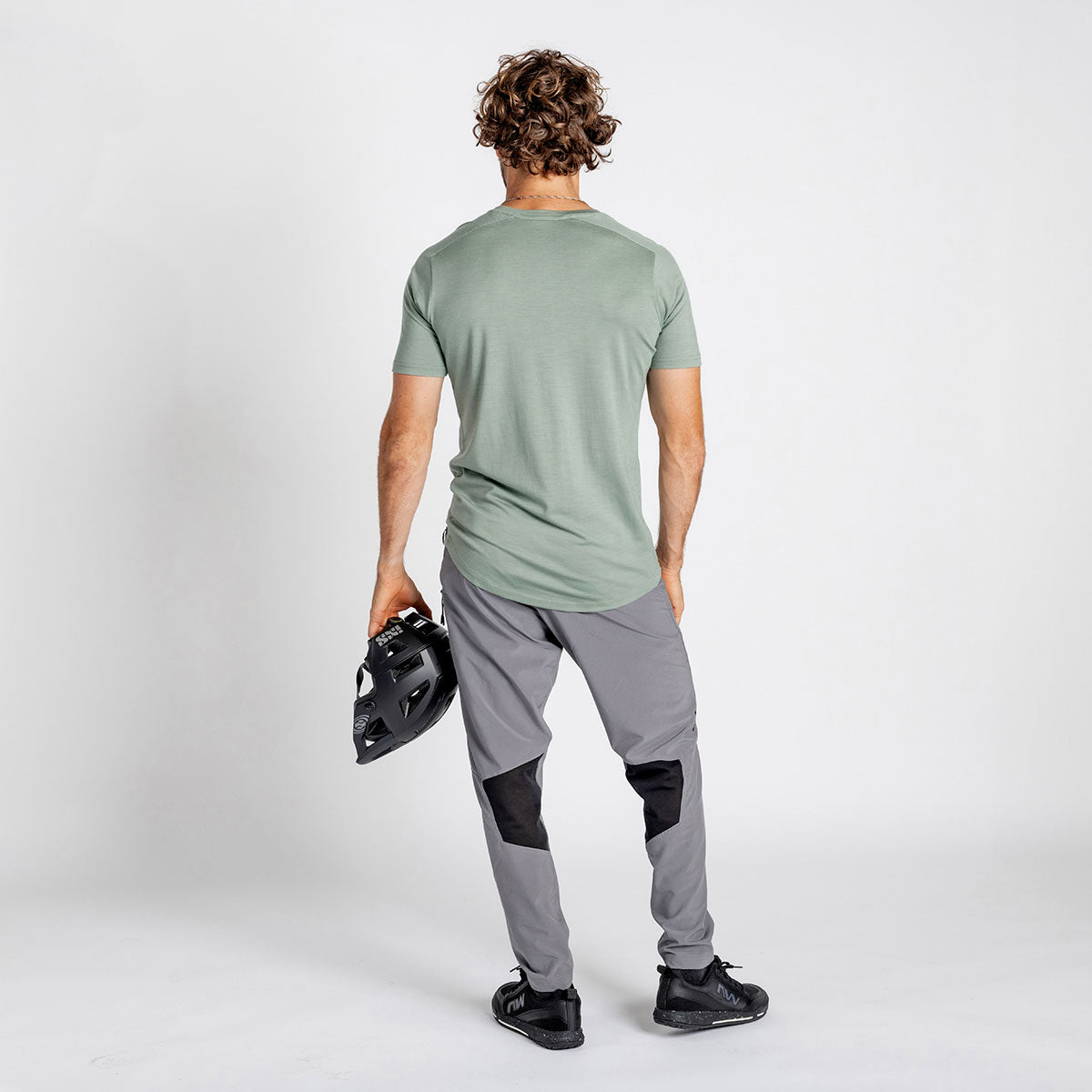 Flow Merino jersey - Sage iXS