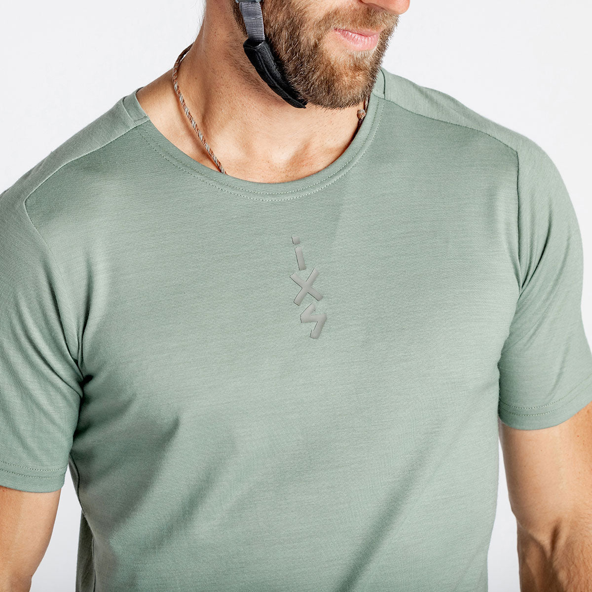 Flow Merino jersey - Sage iXS