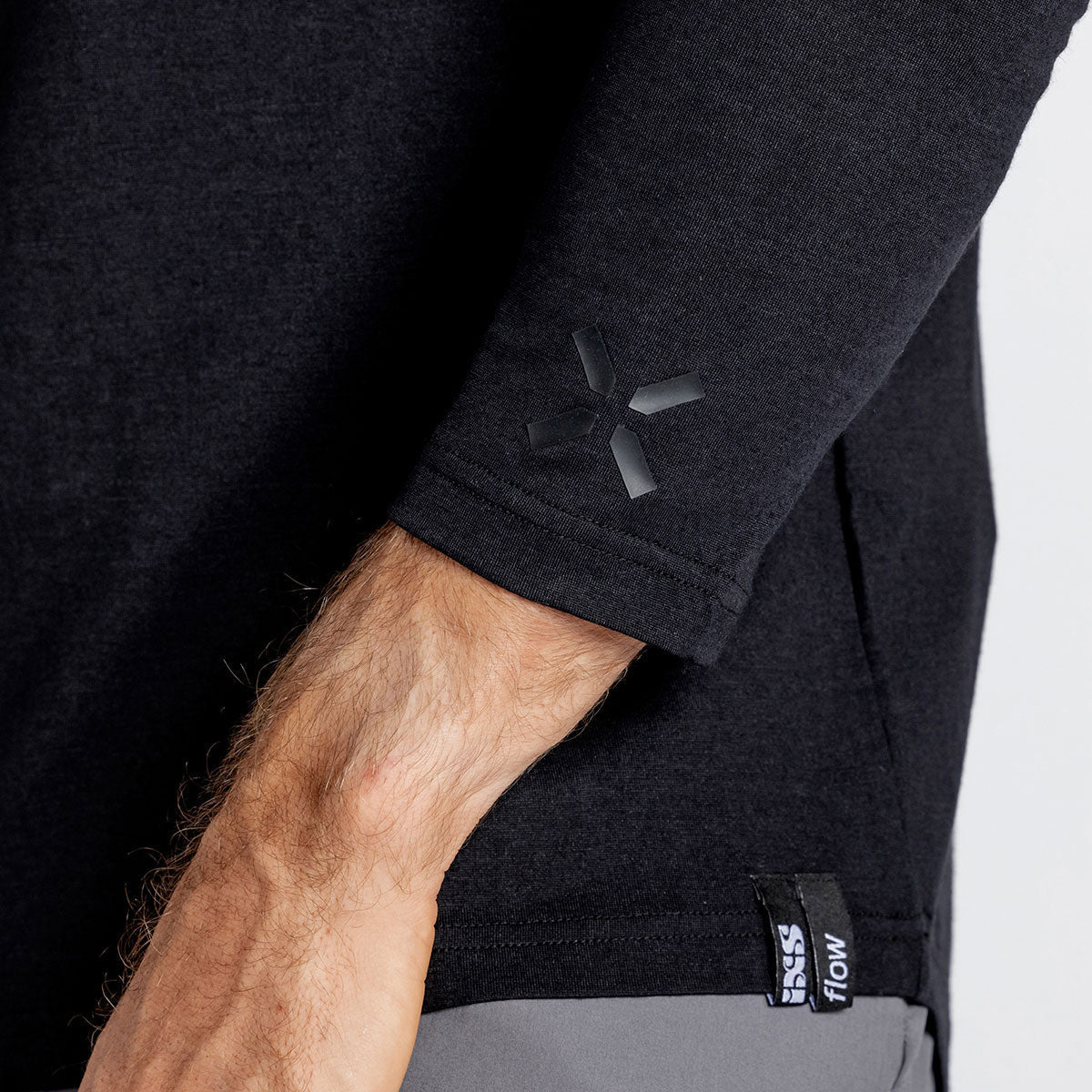 Flow Merino longsleeve Jersey - black iXS
