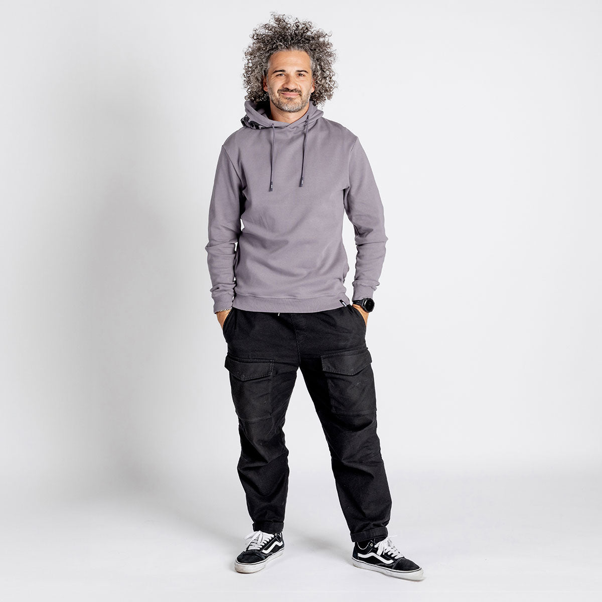 Brand organic 2.0 hoodie - Dirty Purple iXS