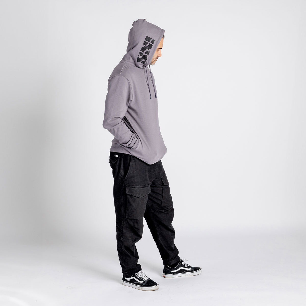 Brand organic 2.0 hoodie - Dirty Purple iXS