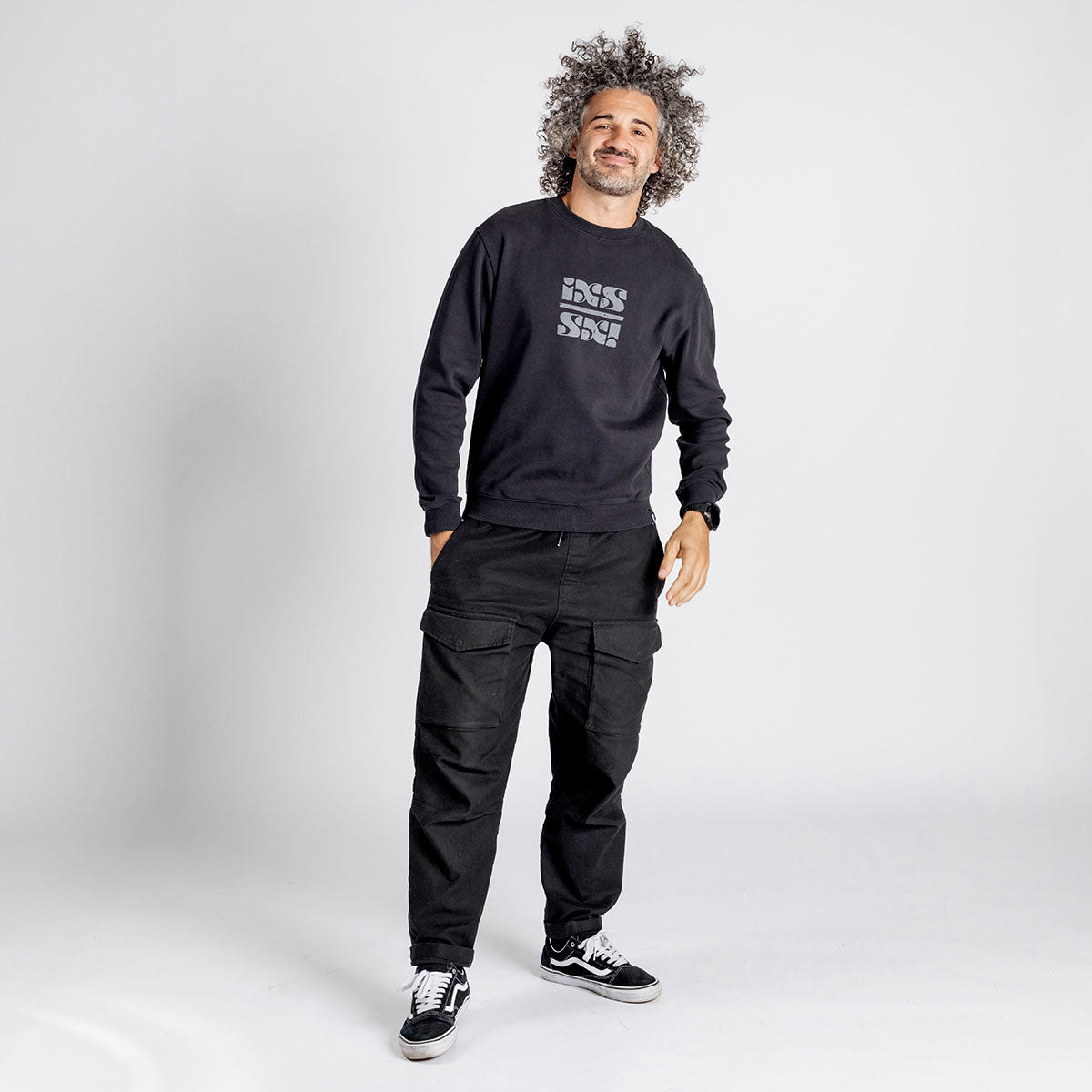 Brand organic 2.0 sweater - black iXS