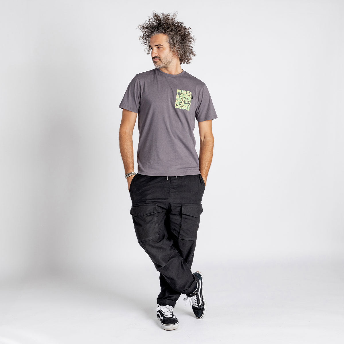 Classic organic 2.0 tee - Dirty Purple iXS