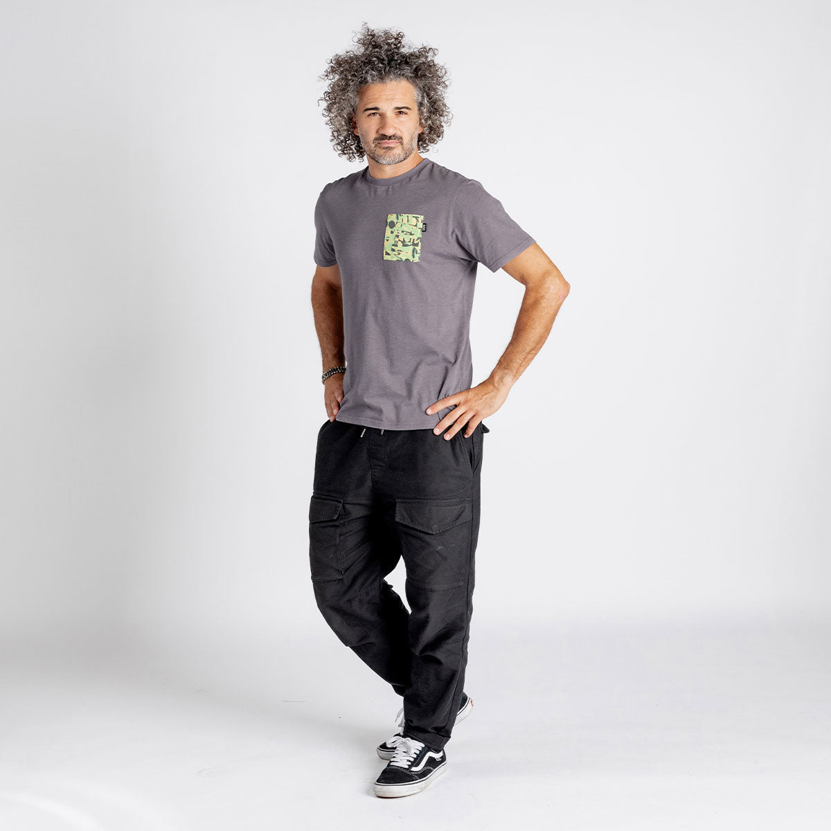 Classic organic 2.0 tee - Dirty Purple iXS