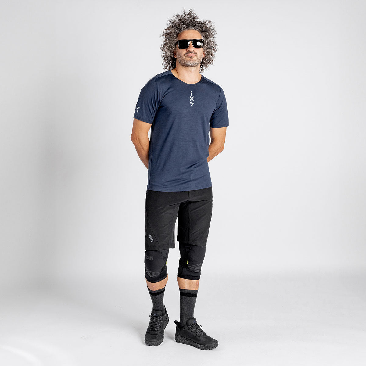 Flow Merino jersey - Marine iXS
